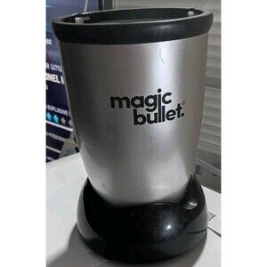 Magic Bullet Original MBR-1101 Blender Replacement Motor Base Silver 250W